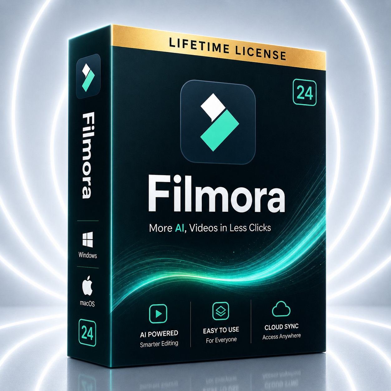 Wondershare Filmora Video Editing Software | Lifetime License