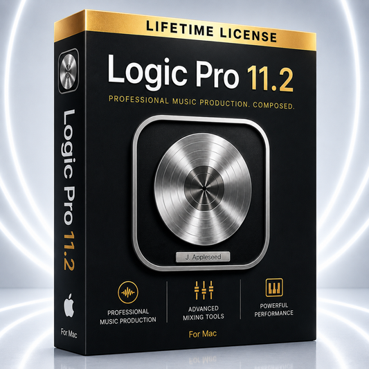 Apple Logic Pro 11.2 Music Production Software | Lifetime License