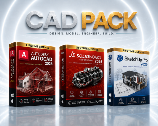 CAD Software Pack | Lifetime License